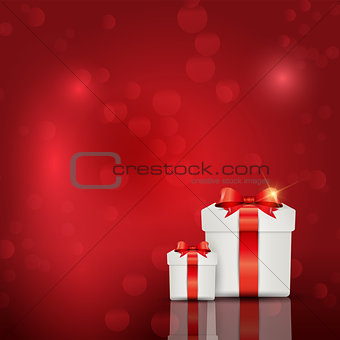Gift box background