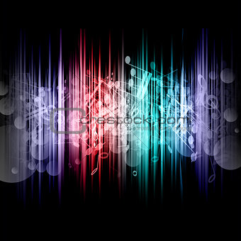 Music abstract 