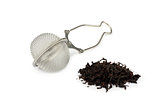 Tea-strainer and black tea