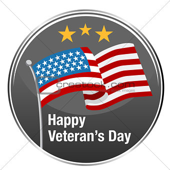 Happy Veterans Day Icon