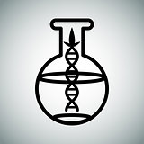 Biotech Research Flask