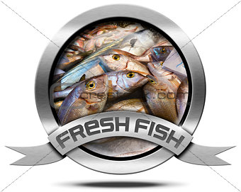 Fresh Fish - Metal Icon