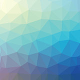 blue polygonal background