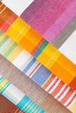 Colorful kitchen towels