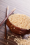 Luxurious rice background.