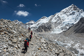 Himalayan trekkers