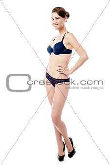 Stunning sexy woman in bikini