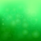 green blurred background