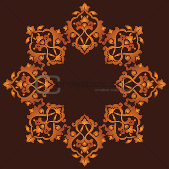 artistic ottoman pattern series sixty three