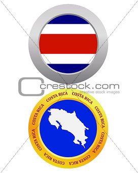 button as a symbol  COSTA RICA