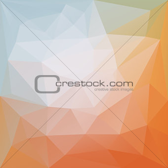 Abstract triangle mosaic gradient background