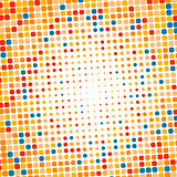 Abstract dotted colorful gradient background