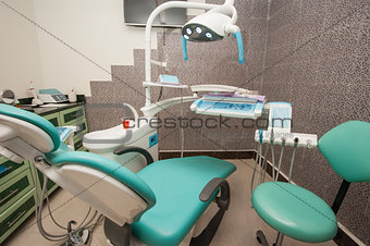 Equipment in a dentist surgery