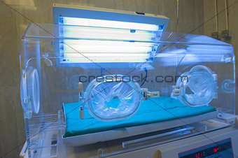 older hospital incubator