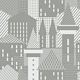 Abstract town. Architectural textured background.