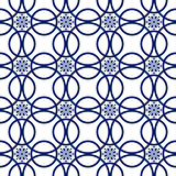 Seamless abstract ethnic ornament