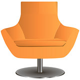 Chair on the central leg