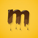 Chocolate letter