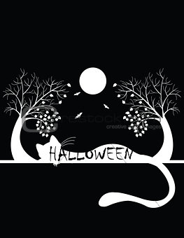 halloween silhouette