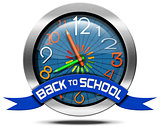 Back to School - Metal Icon