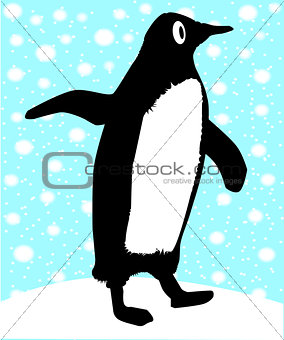 Pointing Penguin
