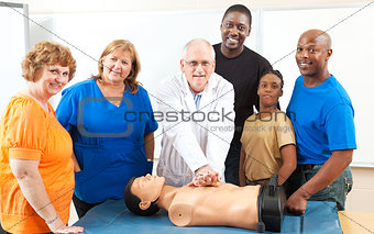 Adult Education First Aid Class