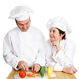 Chefs - Observing Preperation