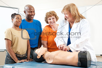 First Aid CPR Class for Adults