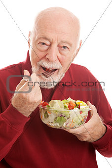 Healthy Salad For Fit Senior
