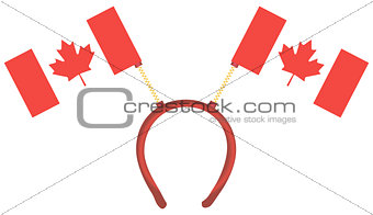 Witty headdress flags Canada
