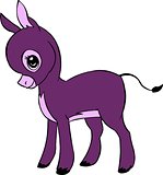 Purple Donkey