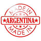 Made in Argentina red seal