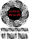 celtic brush for  frame