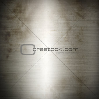 Silver old brushed metal background texture