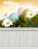 Happy Easter Spring background/backdrop