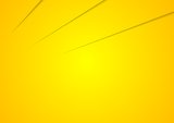 Vibrant yellow corporate art background