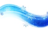 Blue wavy abstract Christmas background