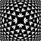 Design warped convex monochrome pattern