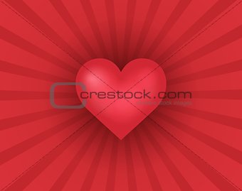 Abstract background with heart theme 2