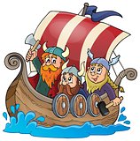 Viking ship theme image 1