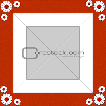 Flower Shape Photograph Frame 