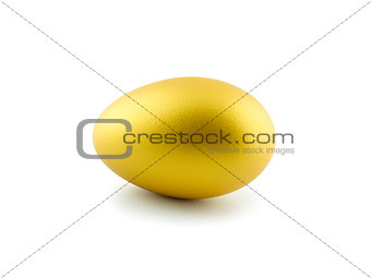 An egg Isolated on White Background