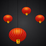 Chinese New Year Lantern Background
