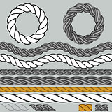 Rope Icon Background Set