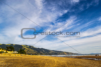 Sunny Beach in Northern California