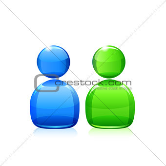Chat icon. Vector