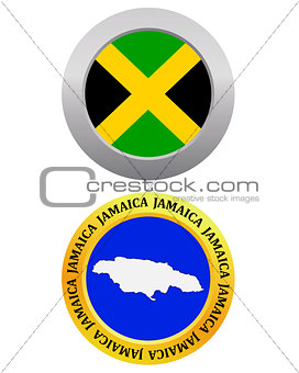 button as a symbol map JAMAICA
