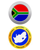 button as a symbol map SOUTH AFRICA