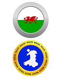 button as a symbol map WALES