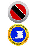 button as a symbol Republic of Trinidad and Tobago